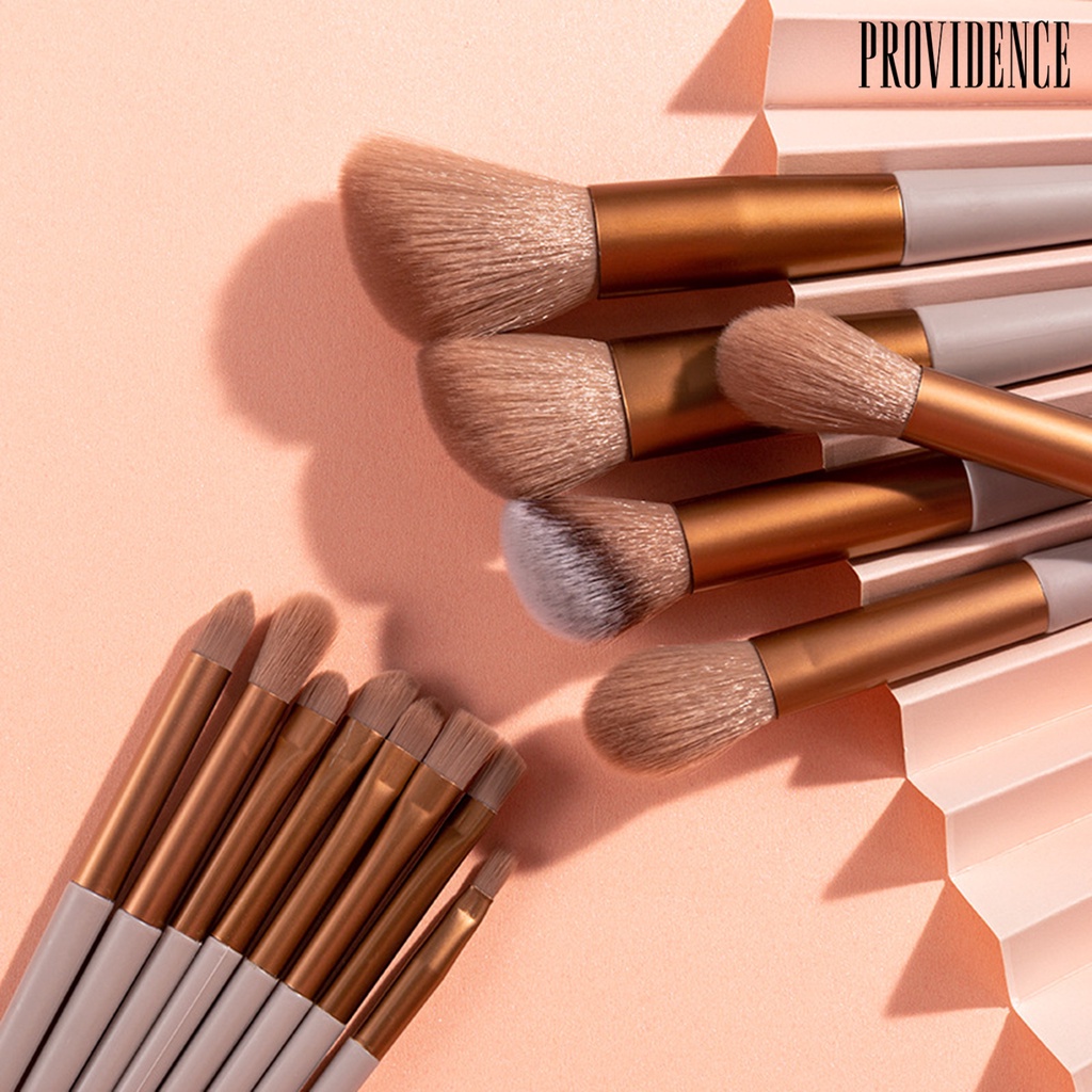 Providence 13pcs / Set Brush Foundation / Concealer / Bedak Ringan Untuk Makeup / Kosmetik Wanita