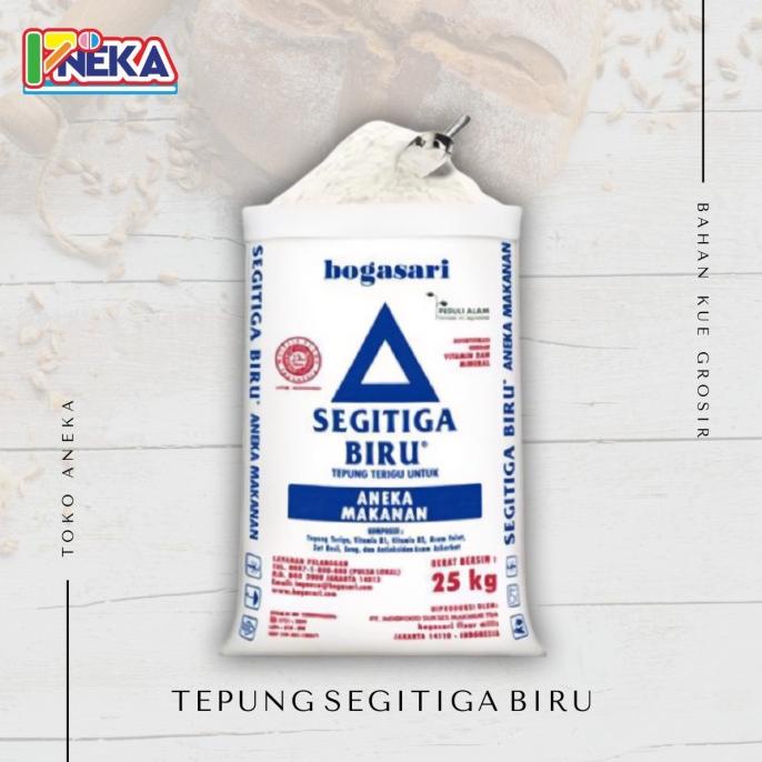 

BISA COD Tepung Terigu Segitiga Biru 25Kg