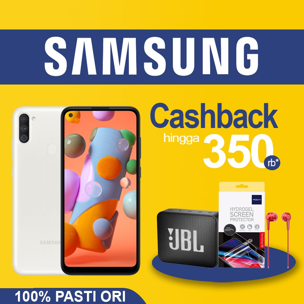 Samsung A11 3/32 GB Samsung Galaxy A11 3/32 GB Garansi Resmi