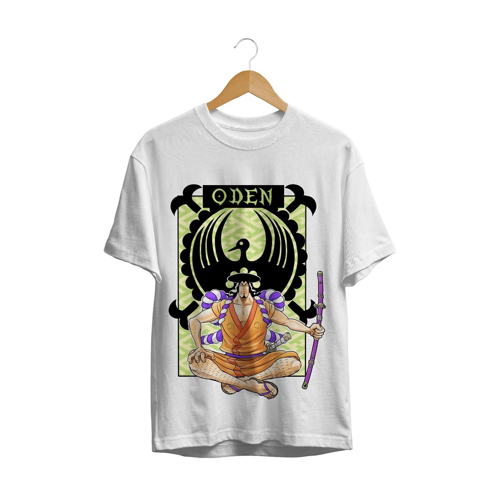 BAJU KAOS ANIME TERBARU SERIES ODEN ONE PIECE SABLON TINTA PLASTISOL KATUN PREMIUM DISTRO