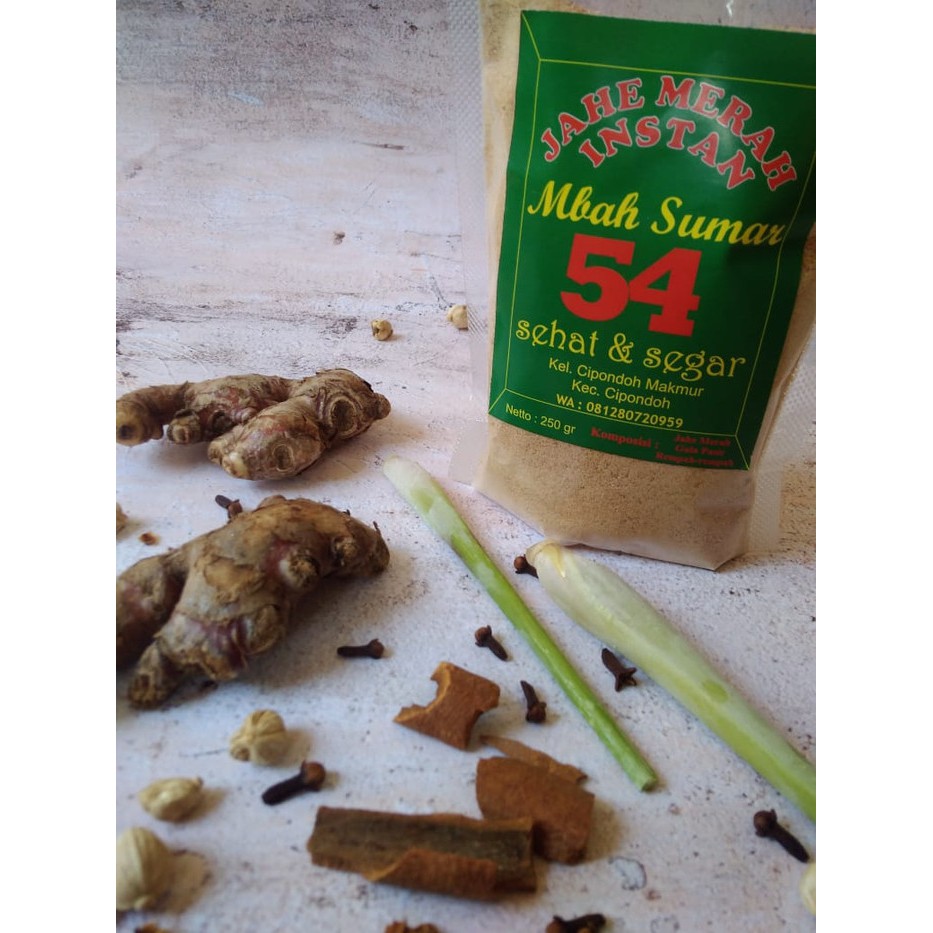 

Jahe merah instan 250 gr