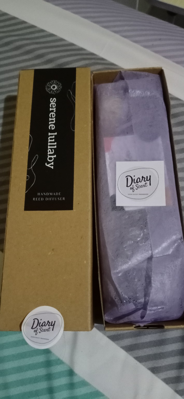 Reed Diffuser Serene Lullaby 50ml - Diary Of Scent