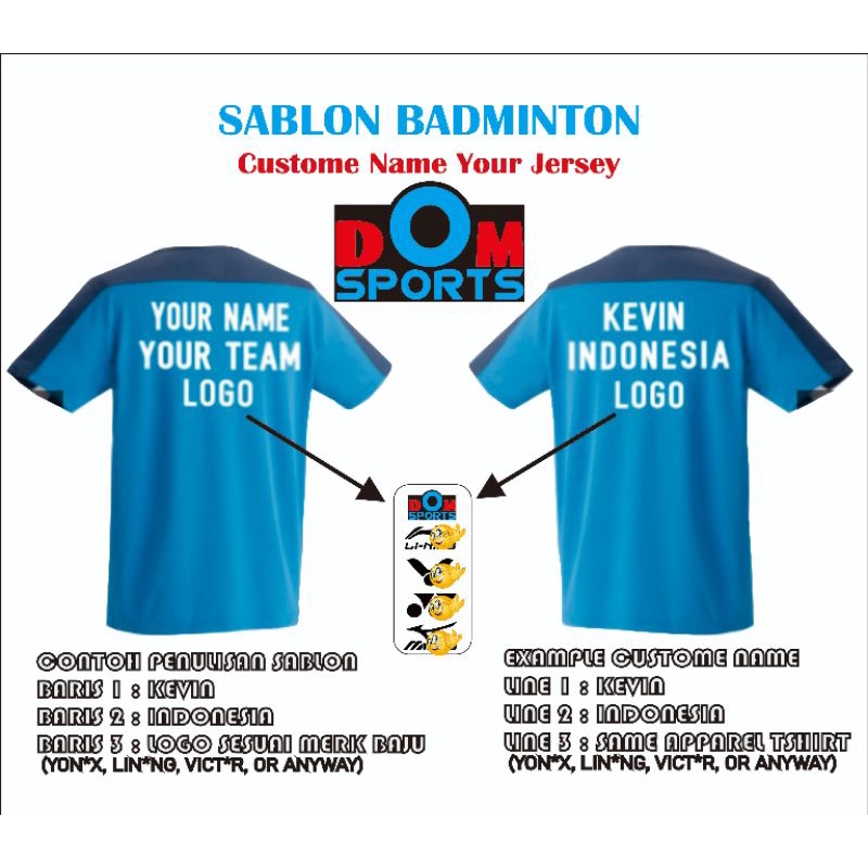 

Sablon Nama