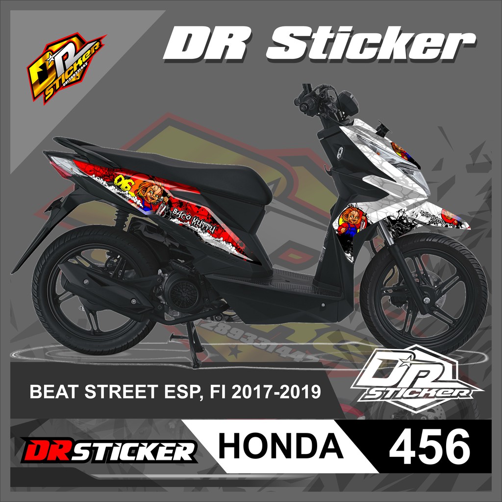 457 Decal Beat Esp, Street 2017-2019 / Decal Custome Beat Fi boneka jahil