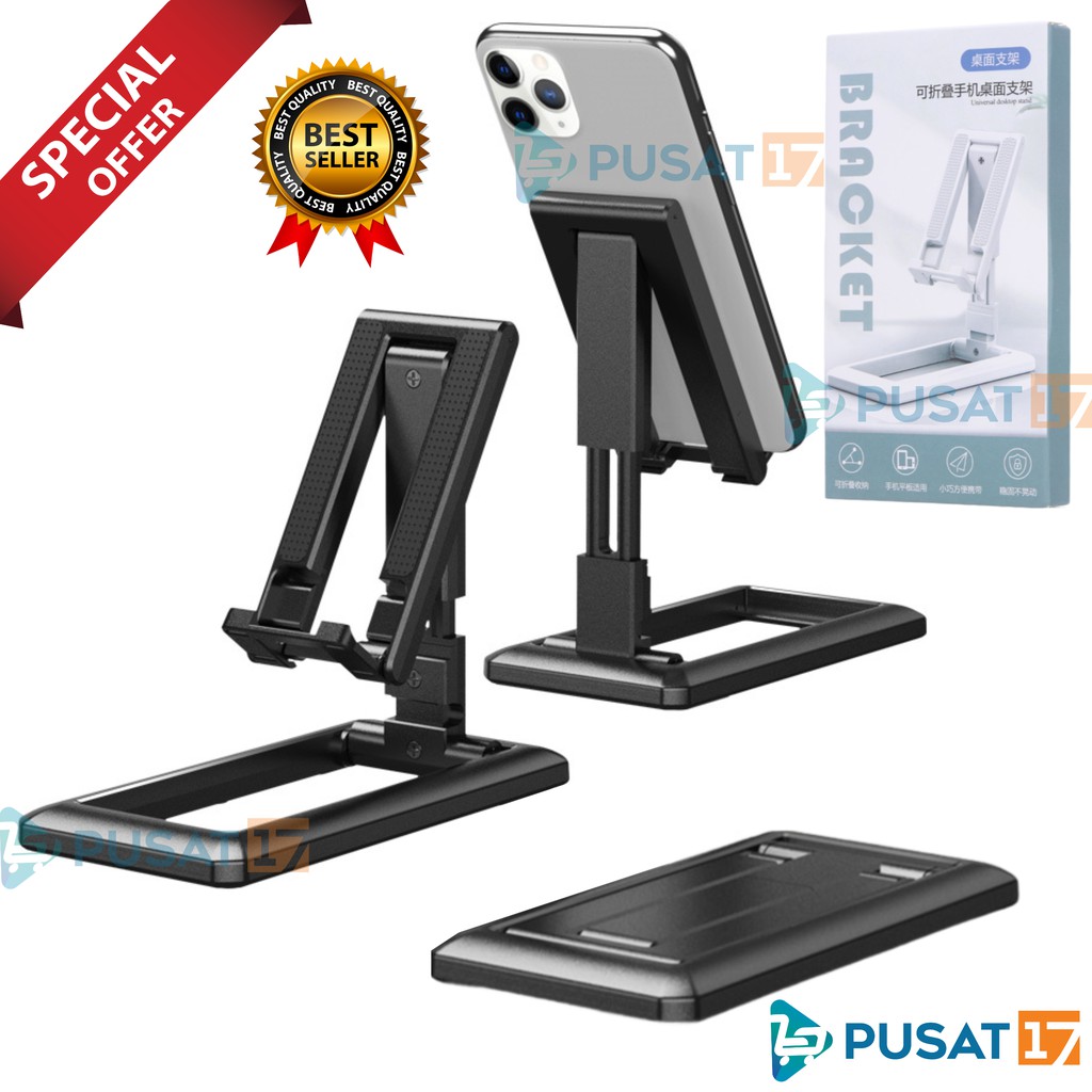 STAND HP LIPAT MEJA UNIVERSAL HOLDER DUDUKAN HANDPHONE