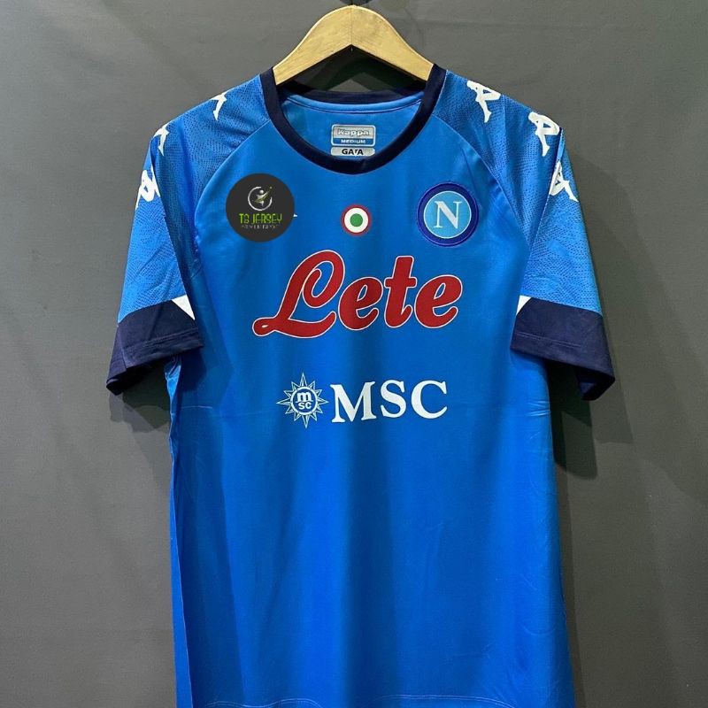 JERSEY BOLA PREMIUM NAPOLI HOME 2020 GRADE ORIGINAL