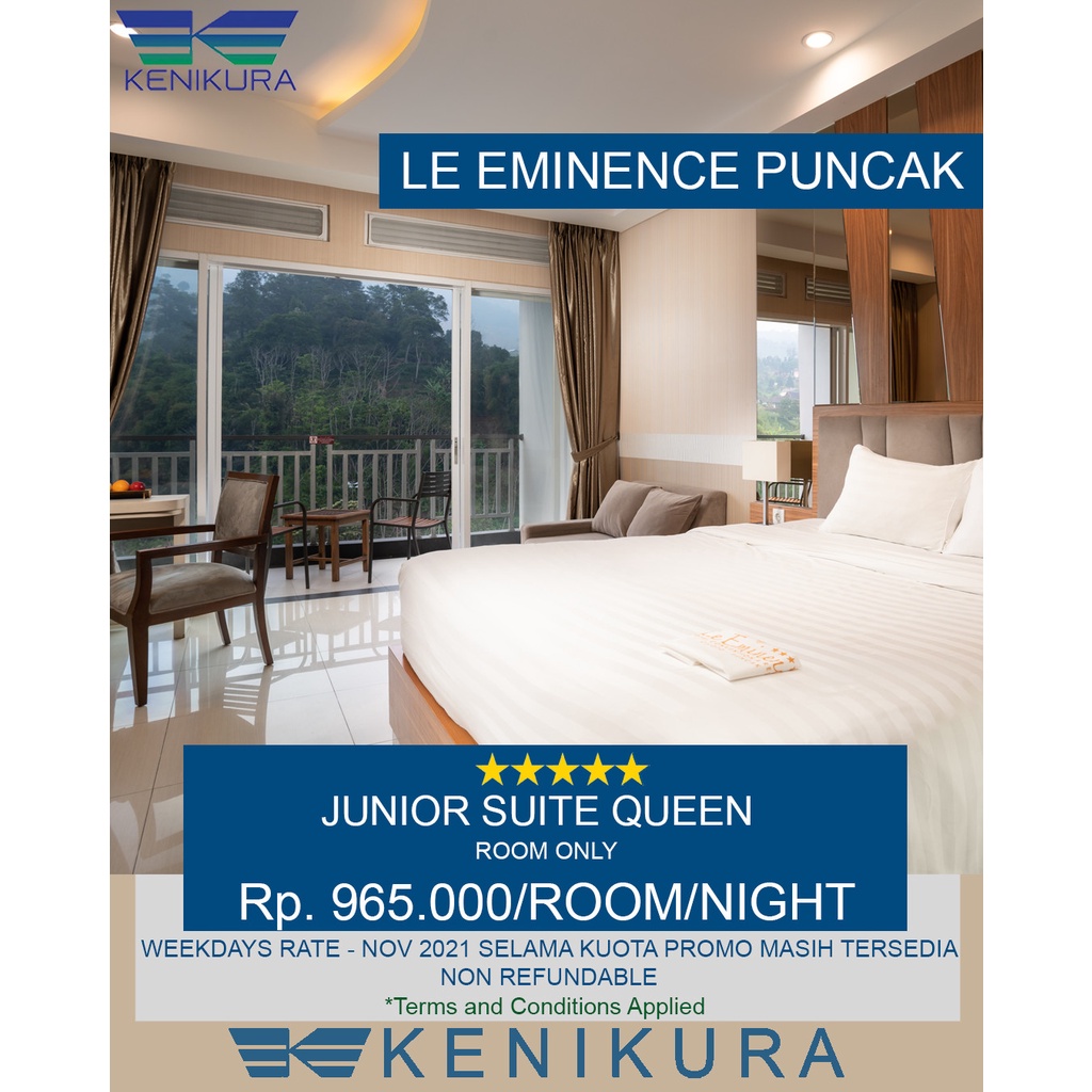 Promo Voucher LE EMINENCE HOTEL CONVENTION AND RESORT