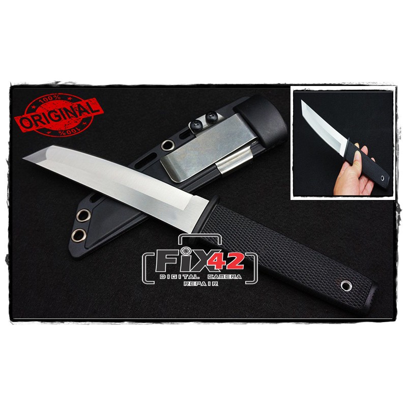 Pisau Self Defense Knife Survival Cold Steel Straight Sharp.