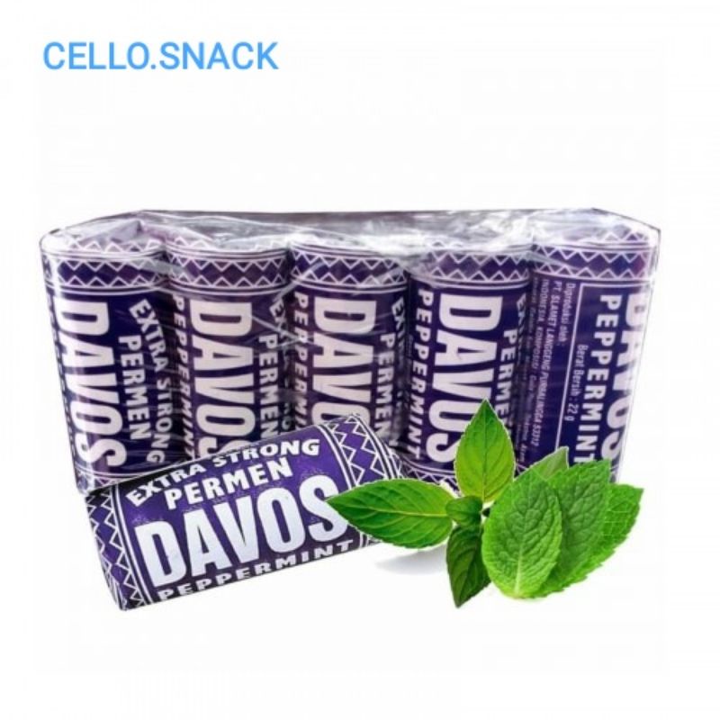 

Davos peppermint permen jadul