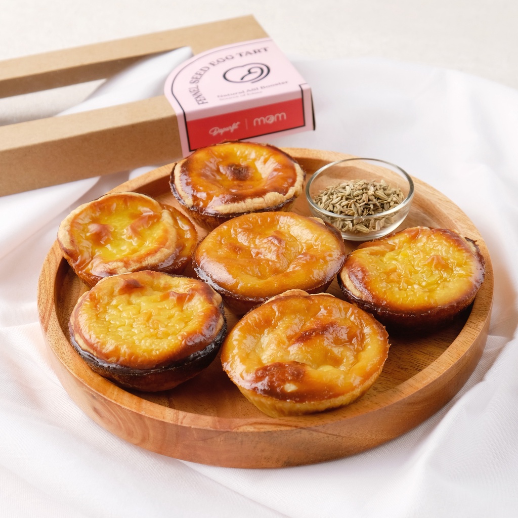 

Fennel Seed Egg Tart | ASI BOOSTER, SNACK CEMILAN BUSUI