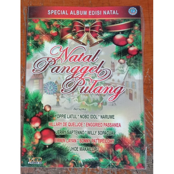 Kaset Vcd Original lagu Natal( Natal panggel pulang)