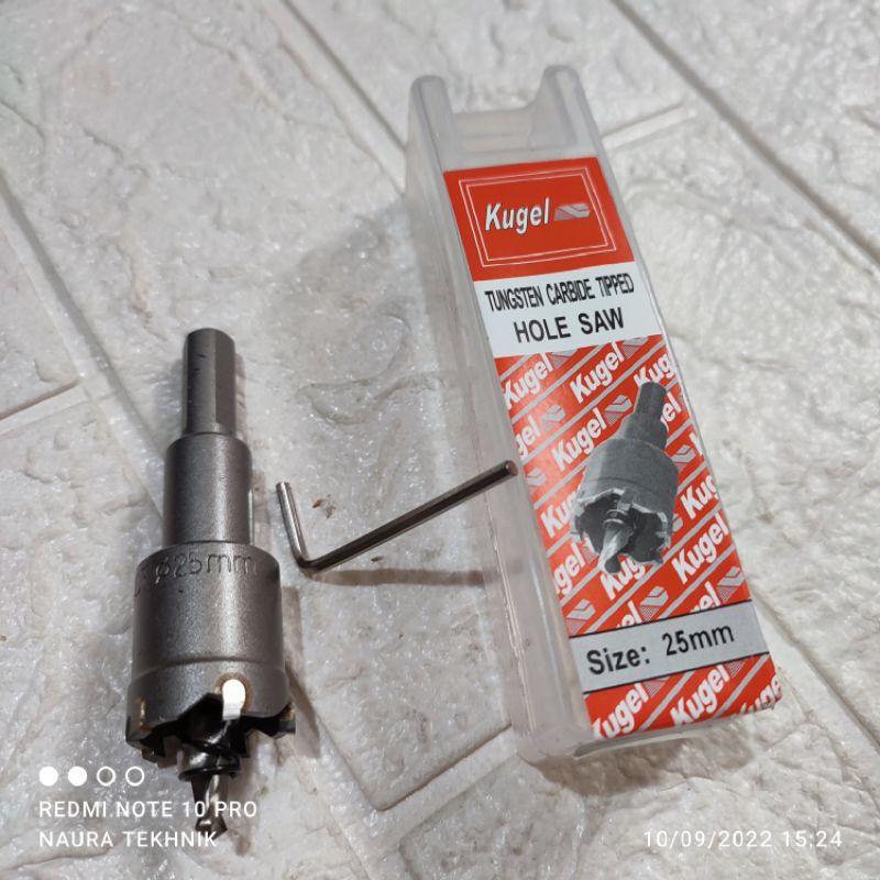 Hole Saw TCT 25mm Bor Besi Hole saw pelubang besi hole saw besi keras