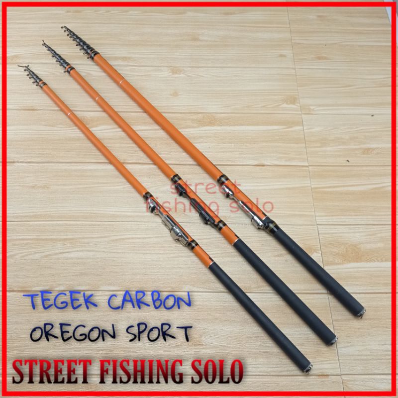 joran pancing tegek Oregon sport carbon 360 450 540 cm