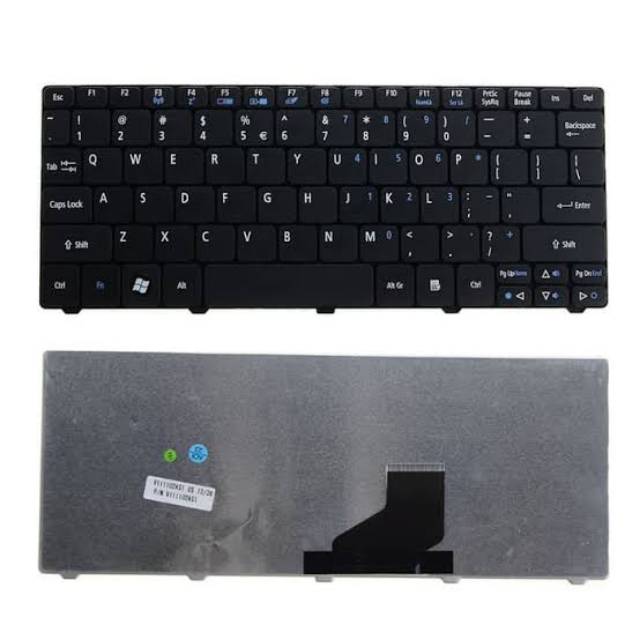 Keyboard Notebook Acer Aspire One Happy 2 D255 D257 D260 D270 532H 521 521H 522 255E