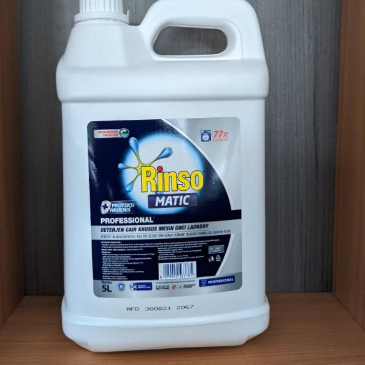 [PROMO SIF52] Rinso matic cair 5 liter / Rinso matic profesional 5 liter Super Promo