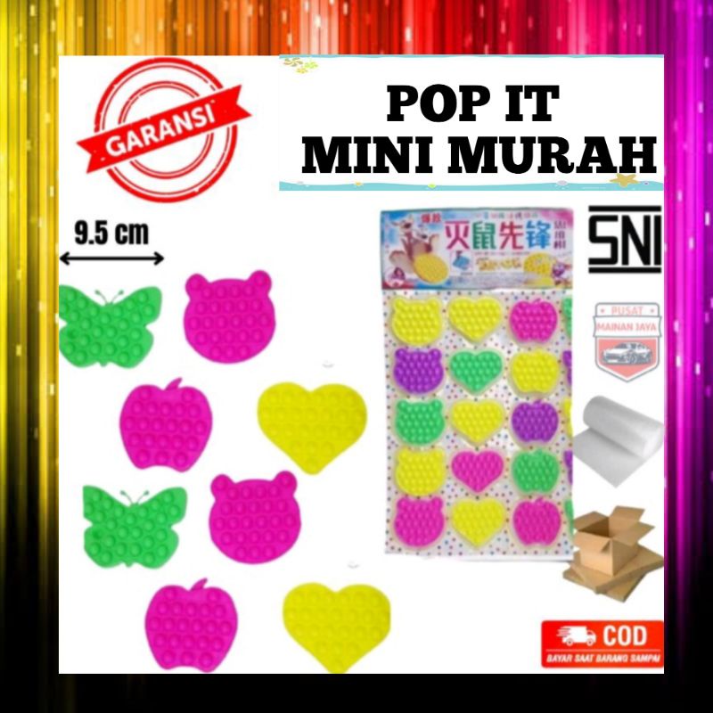 POP IT Mini murah Lembaran