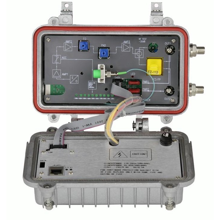 Optical Receiver Agc 2Output/Node Outdoor Catv/Ftth Fo/Fiber Optic