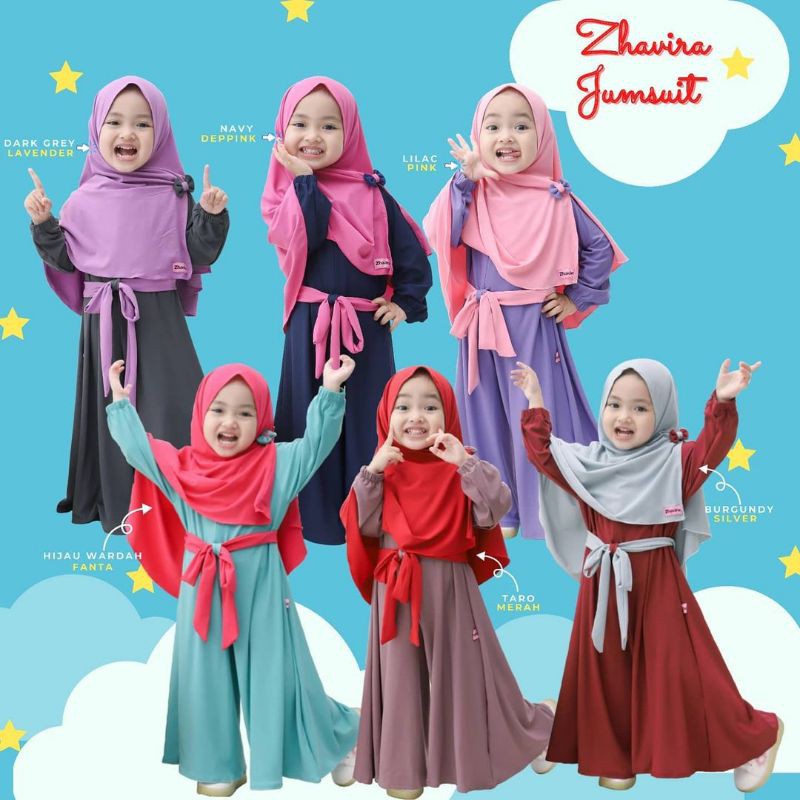 Gamis Zhavira Jumpsuit