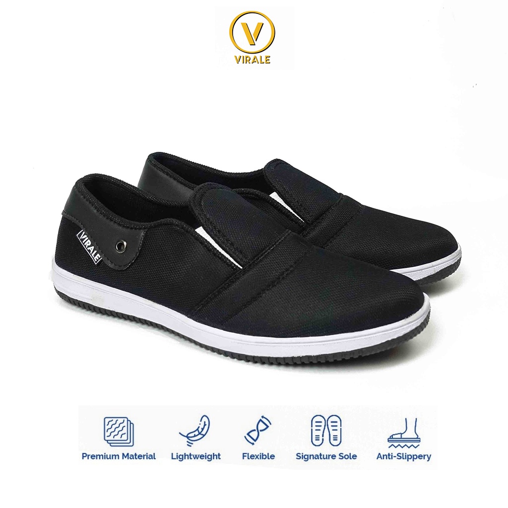 Sepatu Slip on Pria Virale - Sepatu Murah Fashion -  Sepatu Casual CS 01