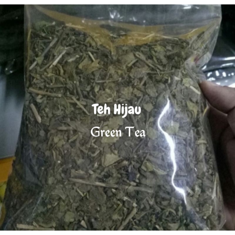 

Daun teh hijau asli 500gr