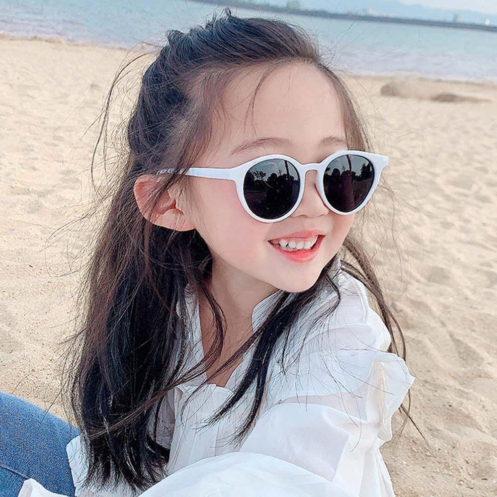 Mxbeauty Kacamata Hitam Anak-Anak Street Shot Outdoor Lucu Anak Laki-Laki Musim Panas Kacamata Vintage Anak Sunglasses