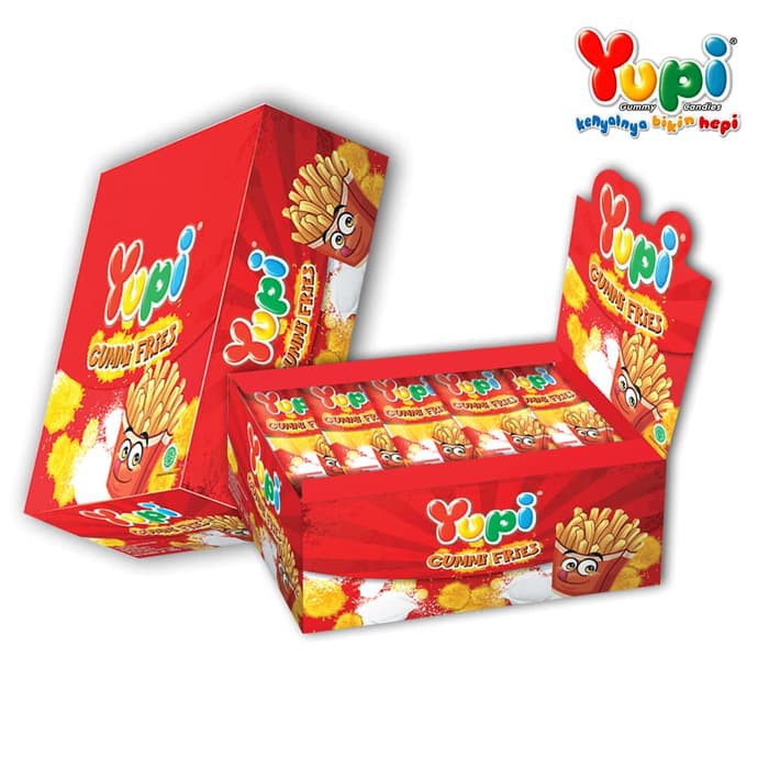 Unik Yupi Gummy Fries Diskon