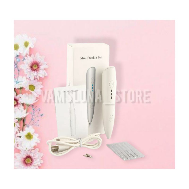 Mini Freckle Pen / Portable Couter Penghilang Spots / Moles / Fleshy Nevus / Tato /TATTO Tahi Lalat // Soft cauter laser penghilang flek tai lalat kutil tatto bintik hitam melasma milia plasma pen