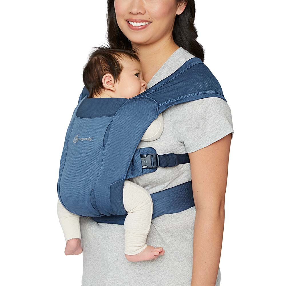 Ergobaby Embrace Newborn Carrier – Soft Air Mesh / Ergo Baby Gendongan Anak Bayi Kain Cukin Breathable