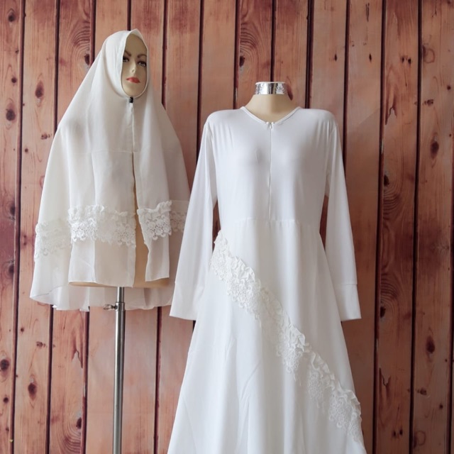 Baju Gamis Cerruty Renda