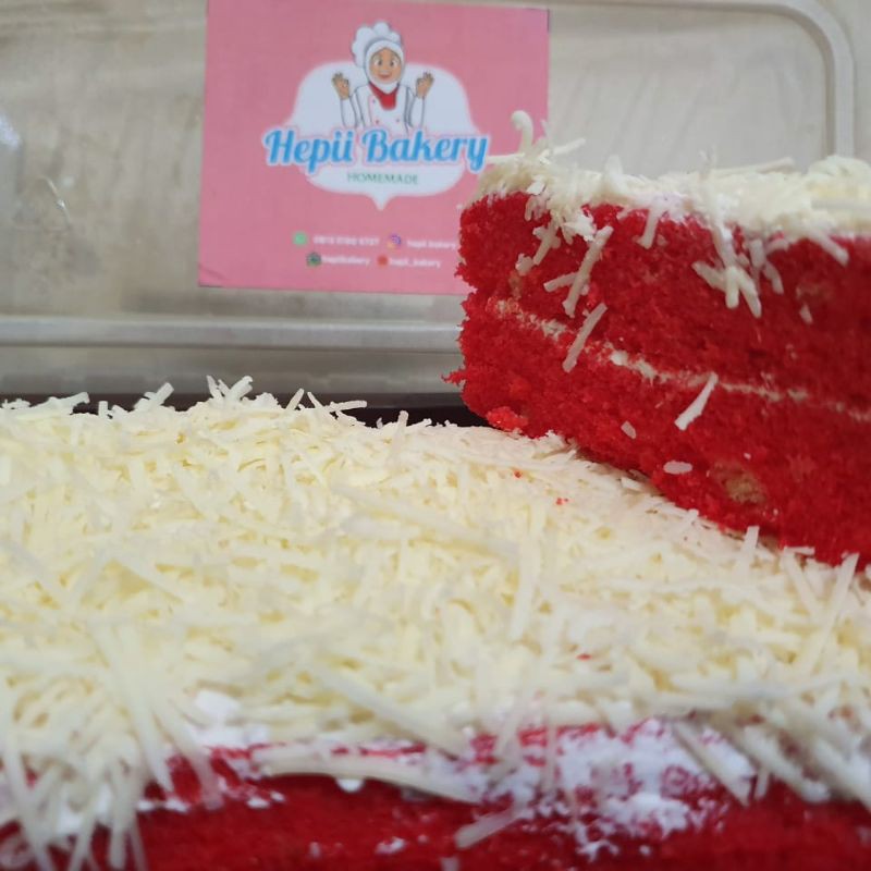 

Kue red velvet homemade
