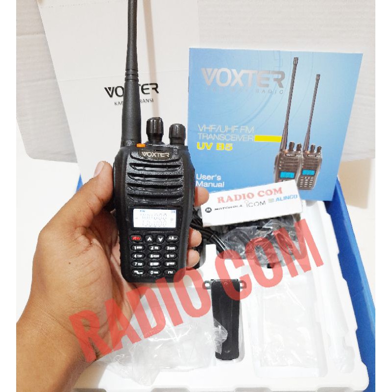 HT DUALBAND VOXTER UV B5 MURAH  / HANDY TALKY DUALBAND UV B5 VOXTER