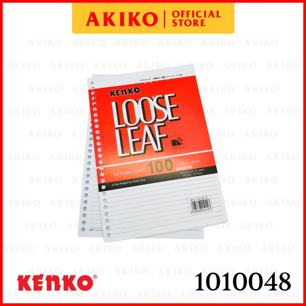 

B5-100 Garis Loose Lead Kenko (Kertas Binder)