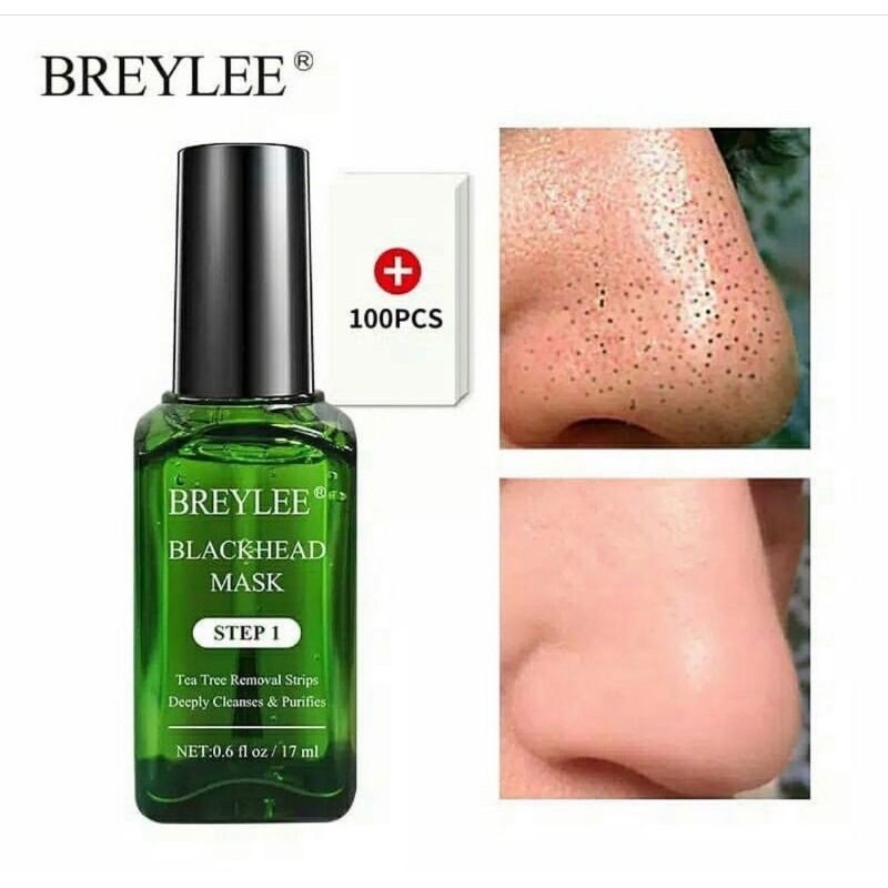 Breylee Blackhead Mask Step 1 Masker Komedo