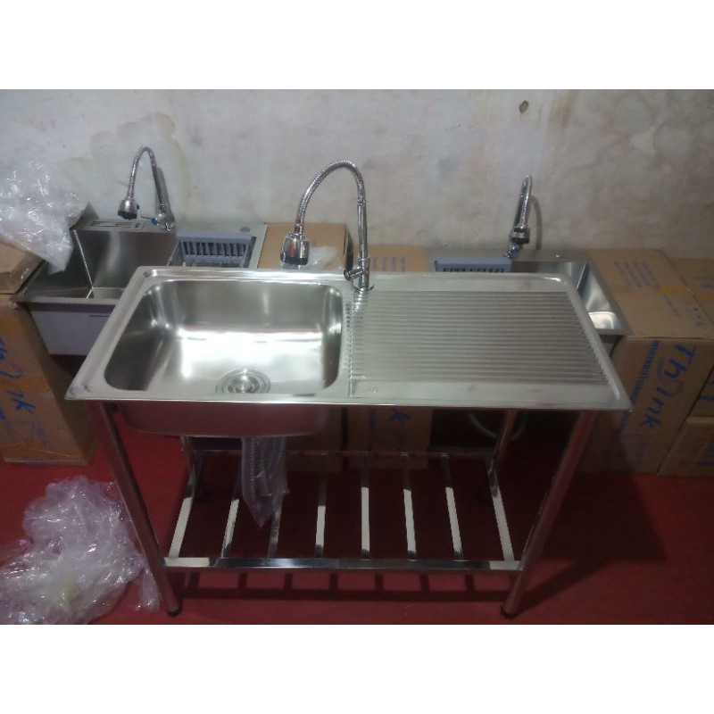 Bak Cuci Piring dan Kaki/Bak Cuci Piring Portable komplit