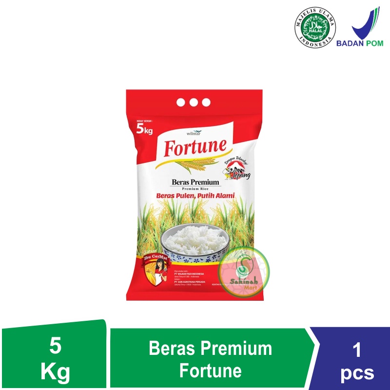 Beras Premium Sedap Wangi / Fortune / Sania 5kg