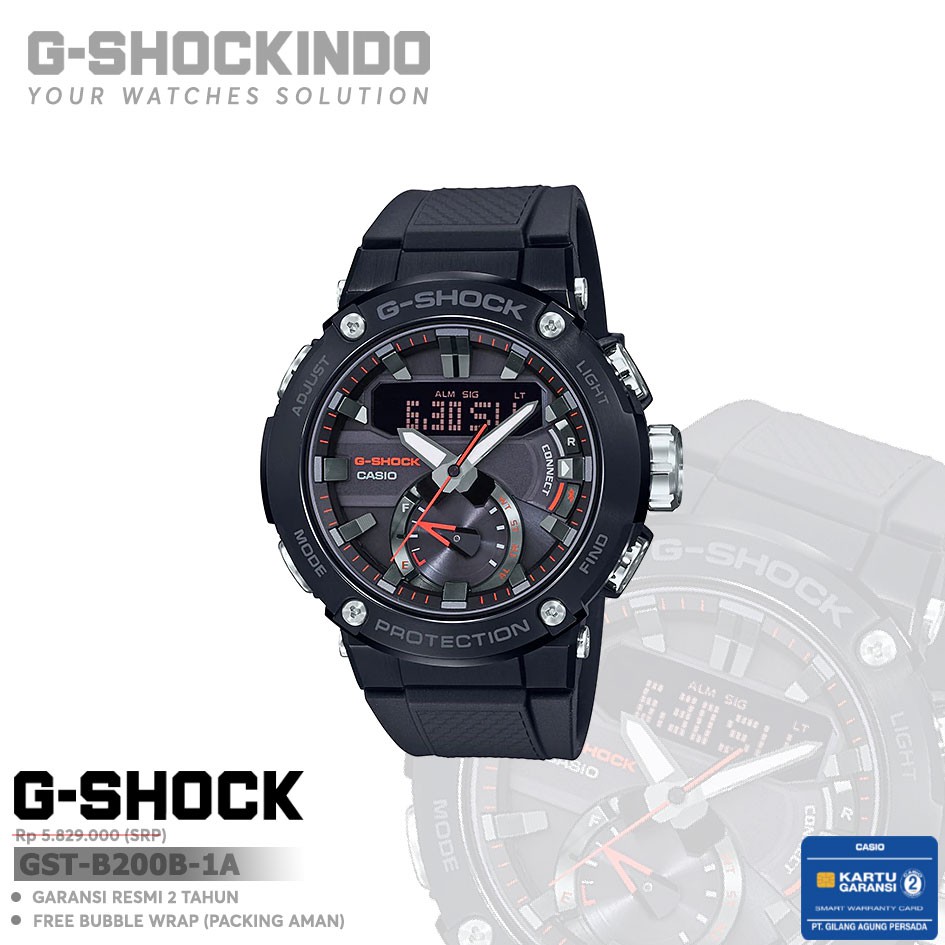 Casio G-Shock GST-B200B-1A / GST-B200B-1ADR Original