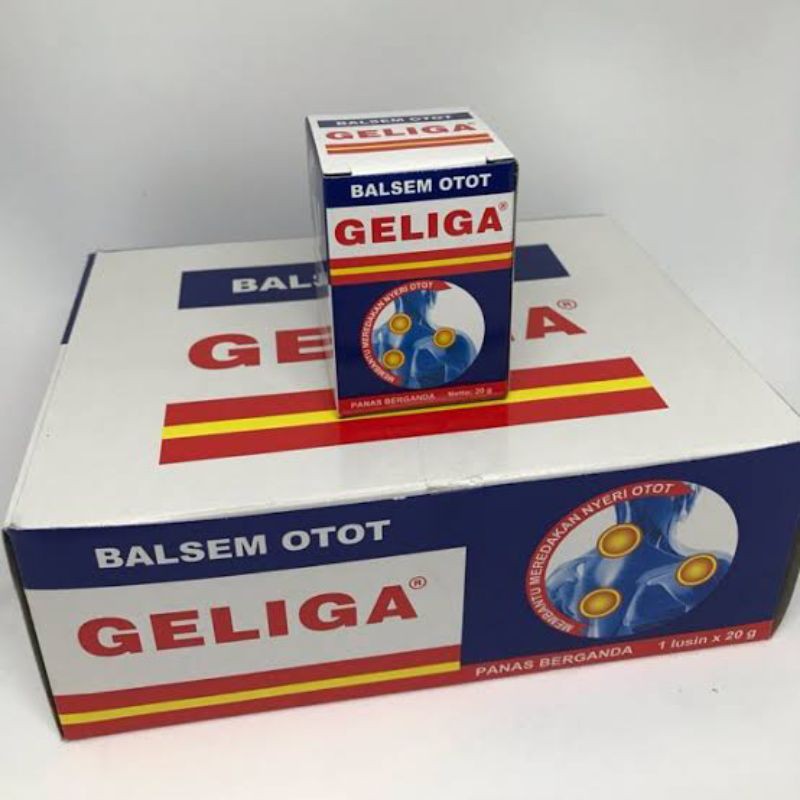 Balsem Geliga 20 gram (1 lusin = 12 pcs)