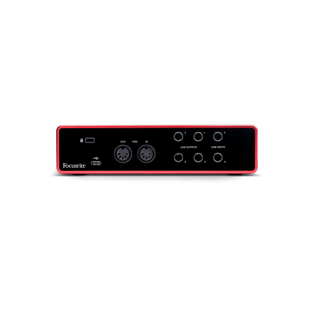 Focusrite Scarlett 4i4 3rd Gen ORIGINAL Garansi Soundcard Recording