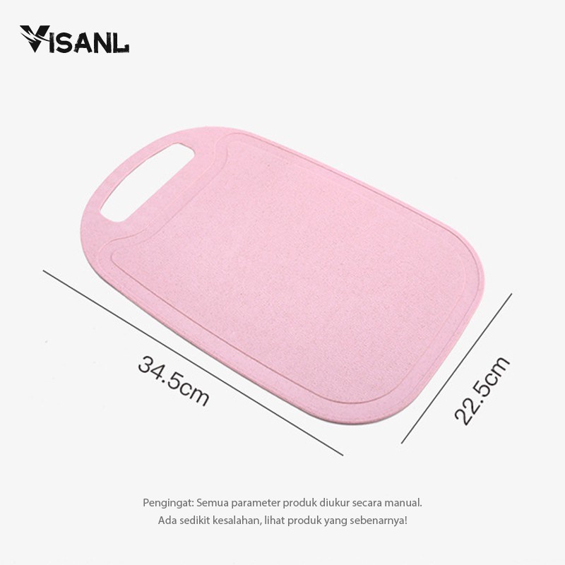 Talenan Antislip Bahan PP Food Grade Buah Sayur Cutting Board Talenan Bahan