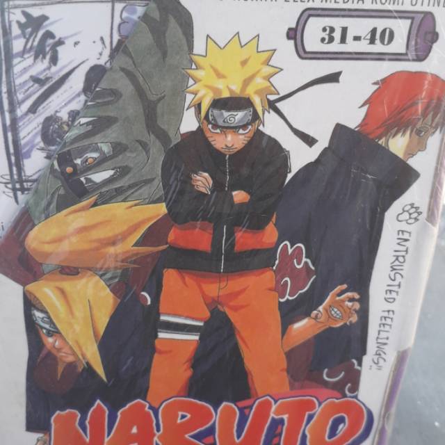 Box set komik naruto vol 31-40