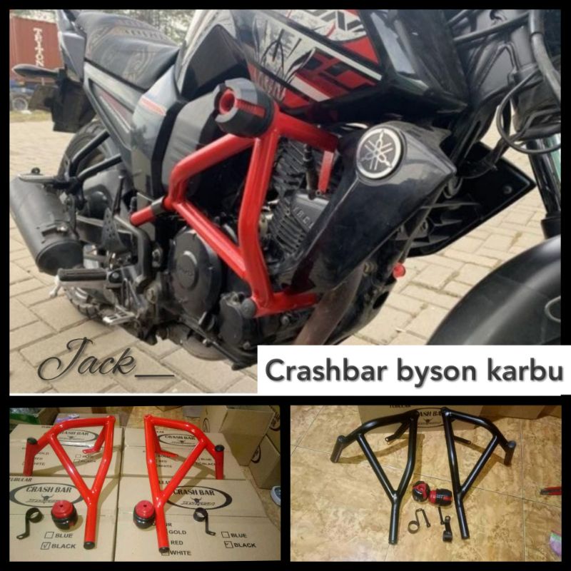 Tubular crashbar Byson karbu
