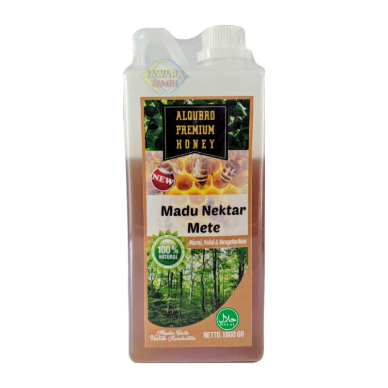 

Madu Murni Alqubro Premium Madu Nektar Mete 1Kg