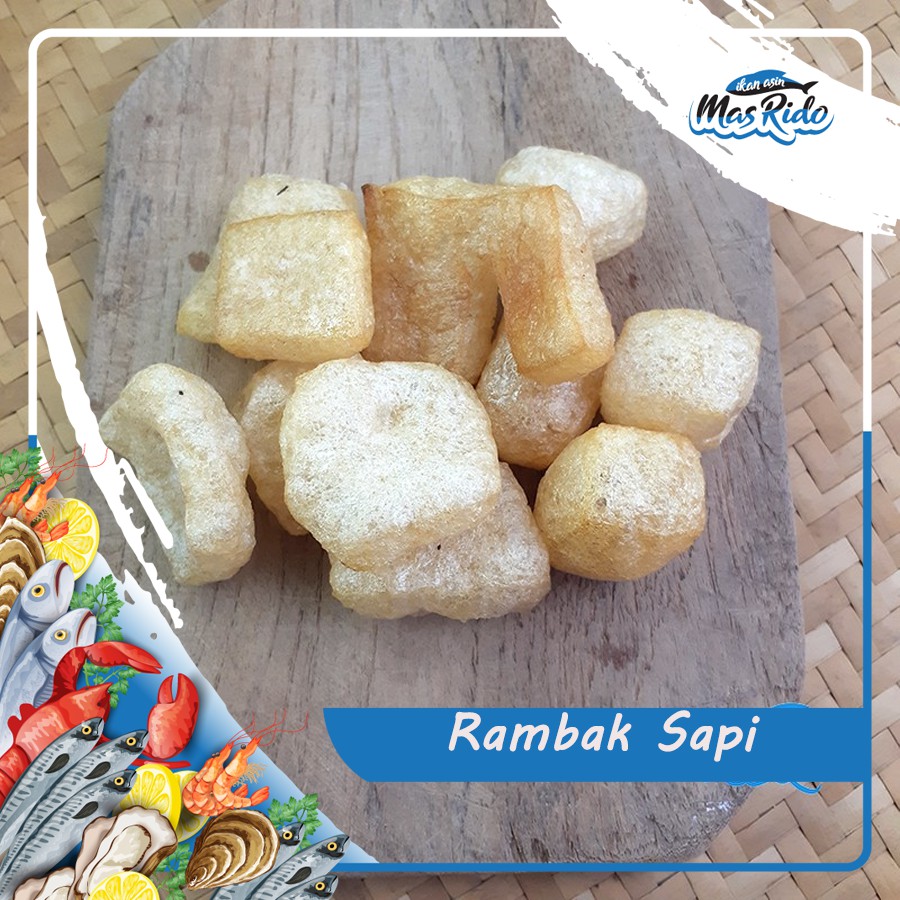 

RAMBAK SAPI / KRECEK RAMBAK SAPI / KERUPUK RAMBAK SAPI PREMIUM MURAH