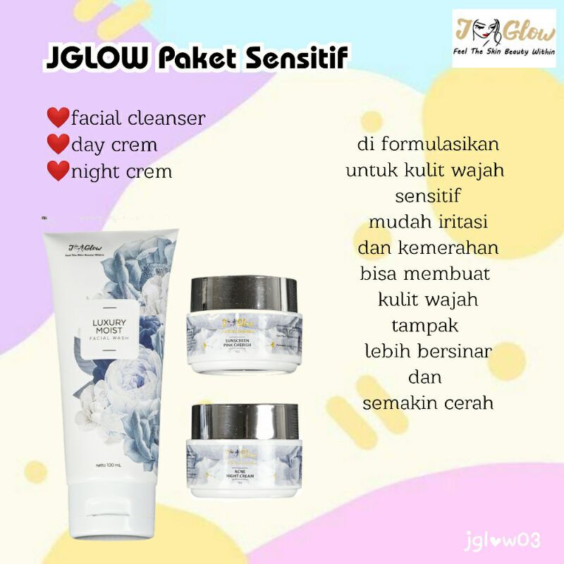 JGLOW PAKET SENSITIF
