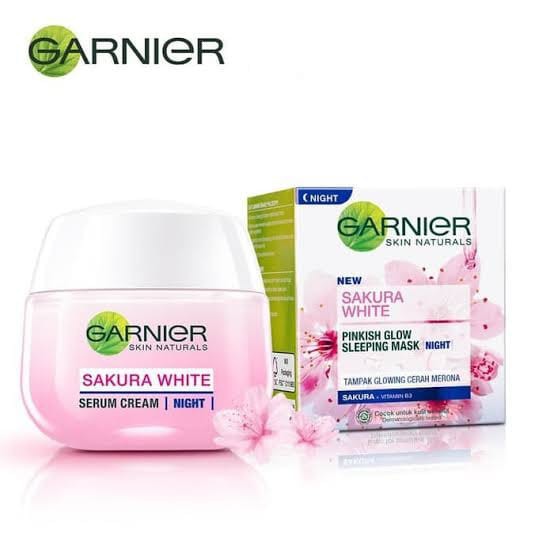 GARNIER Sakura White Sleeping Essence Night Cream 50 ml