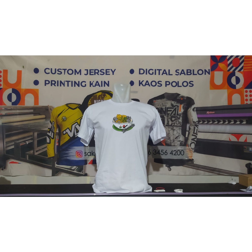 Kaos Bakso | Kaos Kulineran