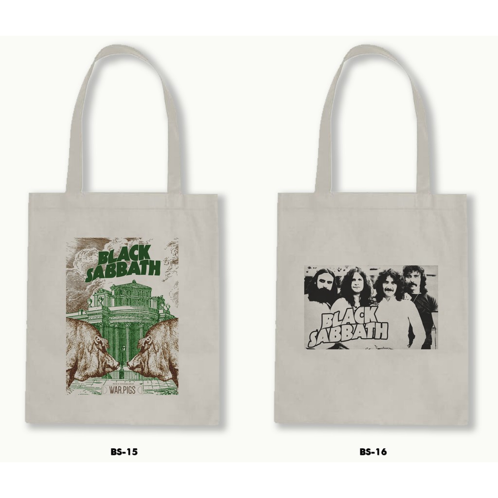 TOTE BAG BLACU - BLACK SABBATH .01