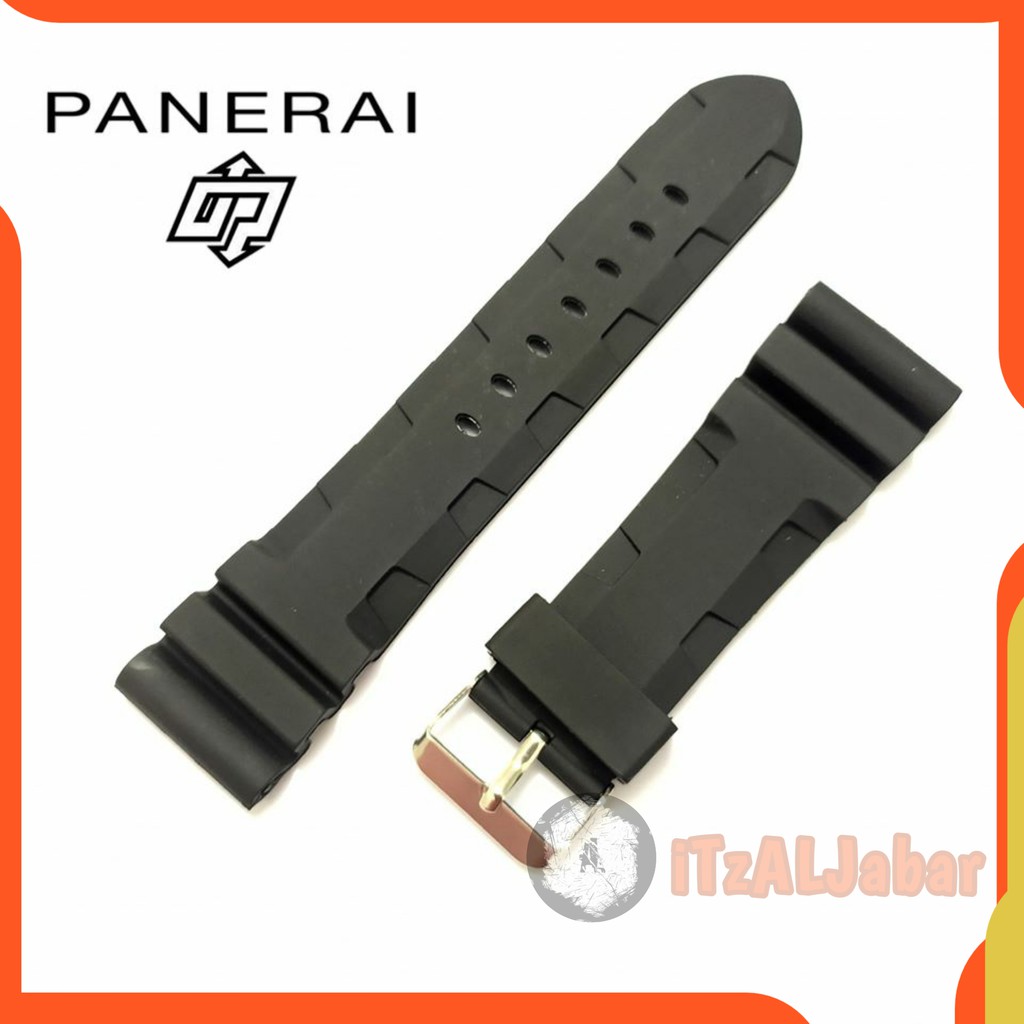 Tali jam tangan Panerai 24mm Rubber strap Tali jam Panerai 24mm