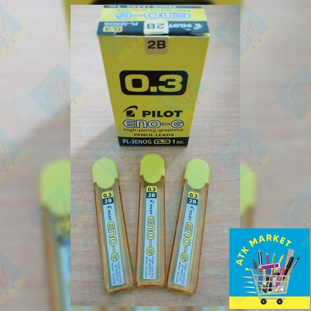 

Refill / Isi Pensil Mekanik Pilot ® 0.3 mm - 2B 0.3mm
