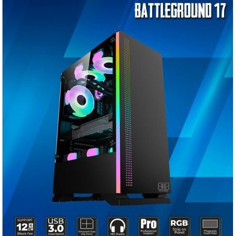 Casing Komputer Simbadda Battleground 17 ATX Gaming Case